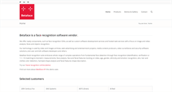 Desktop Screenshot of betaface.com